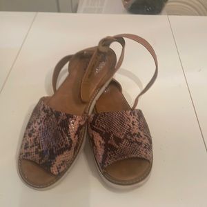 Clark ankle strap sandals, size 10